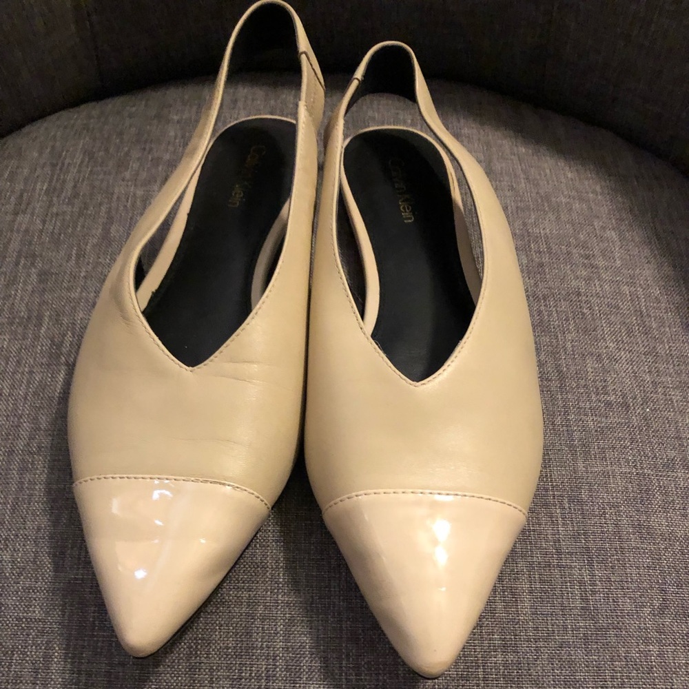 Calvin Klein flats
